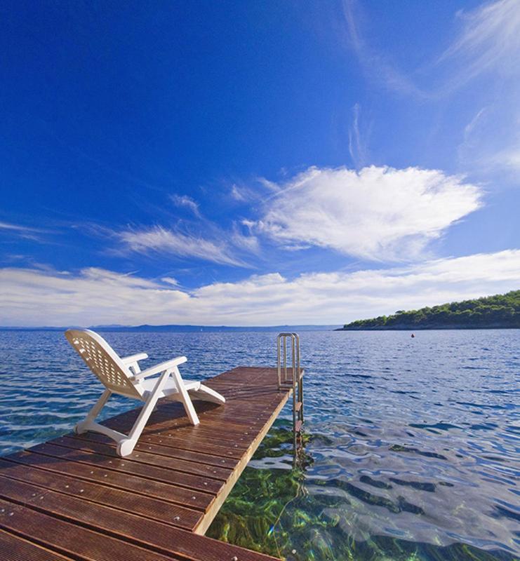 Luxury Seafront Villa My Dream With Private Pool, Jacuzzi And Staff At The Beach On Brac Island - Sumartin Selca  Kültér fotó